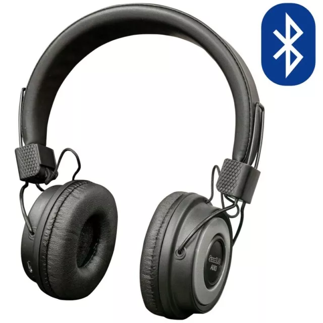 Casque Bluetooth sans fil avec fente micro SD sur oreille écouteurs stéréo Royaume-Uni