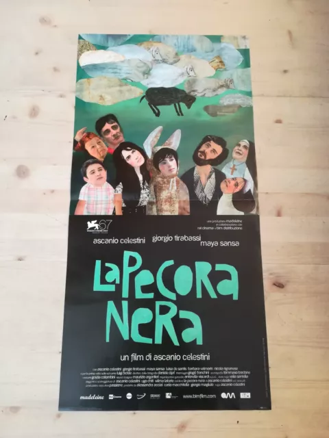LA PECORA NERA Locandina Film 33x70 Poster Originale Cinema CELESTINI