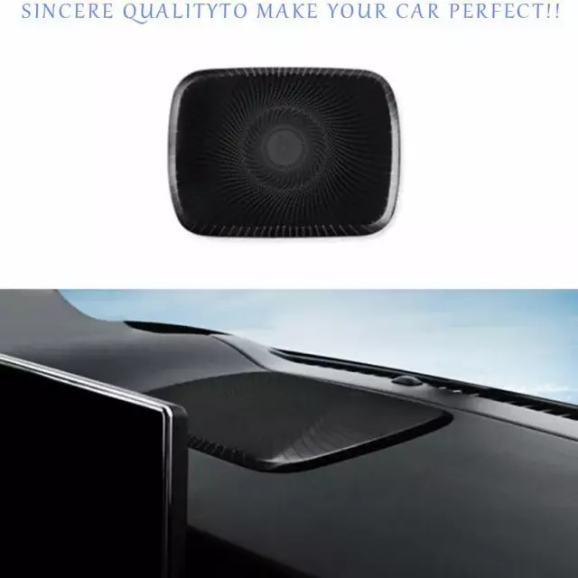Console Dashboard Speaker Cover Trim Black Titanium For Lincoln Corsair 2020-24