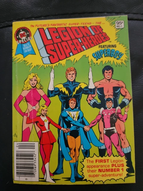 DC Blue Ribbon Digest #1, 3/1980 Legion of Super-Heros Reprint Adv 247 VF/VF+