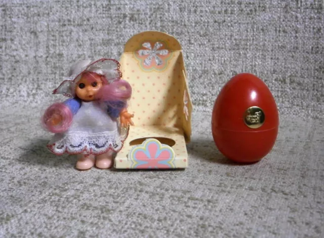 Bean Doll Easter Egg NIB el greco Greece 80s Greek Vintage Rare Matchbox