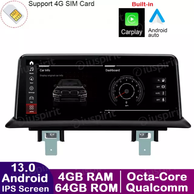  XTRONS 10.25 pulgadas IPS pantalla táctil estéreo del coche  Android 10 sistema de navegación GPS Qualcomm procesador soporte Android  Auto Car Auto Play DVR TPMS para BMW 1 serie E81 E82