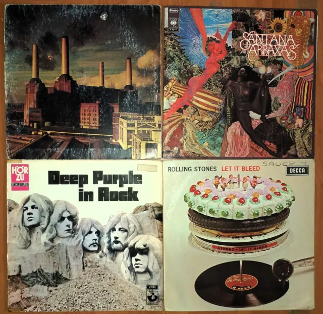 12"-Vinyl-LP: 20 x Schallplatten - Rock - Paket Konvolut Sammlung