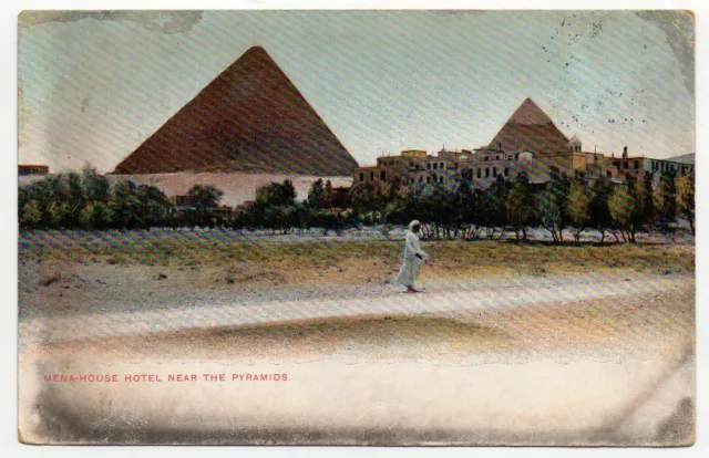 EGYPTE - Egypt - Old Postcard - Mena House Hotel prés des Pyramides