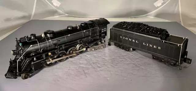 Lionel 726 2-8-4 Loco w/ 2426W 12 Wheel Tender, 1946