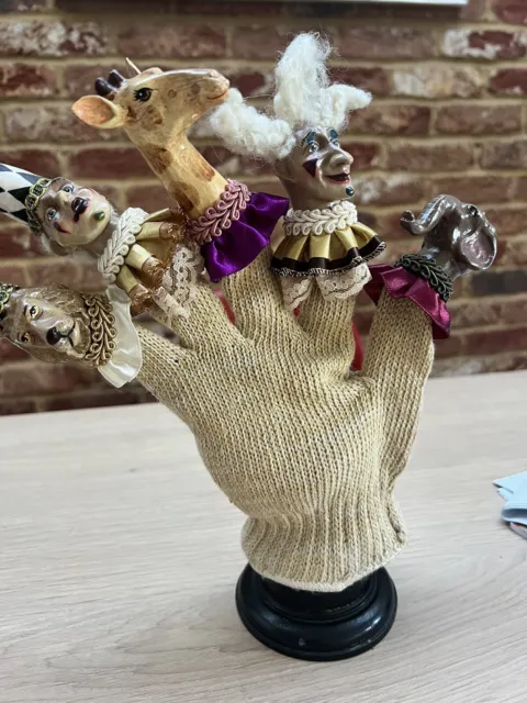 Hand Puppet Katherines Collection Renaissance Circus Wayne Kleski Finger Puppet