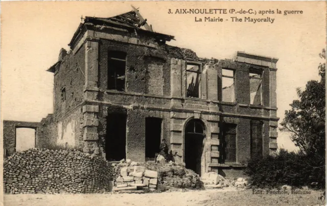 CPA Militaire, Aix Noulette - La Mairie (277586)