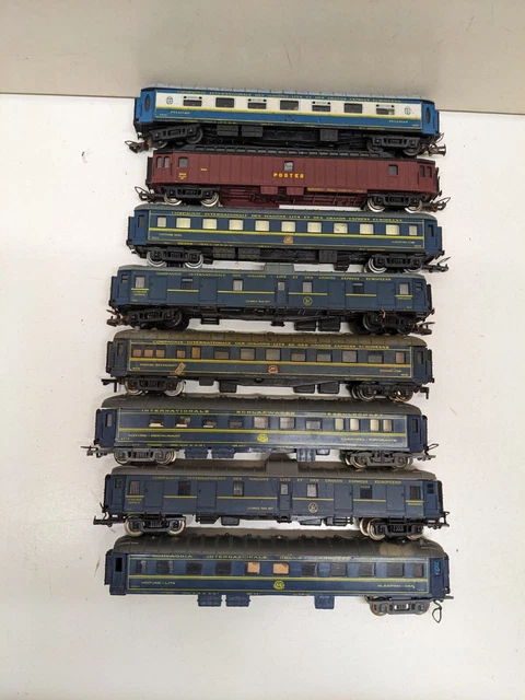 LOT DE 4 poteaux de lampe DEL échelle HO modèle train lampadaires cour