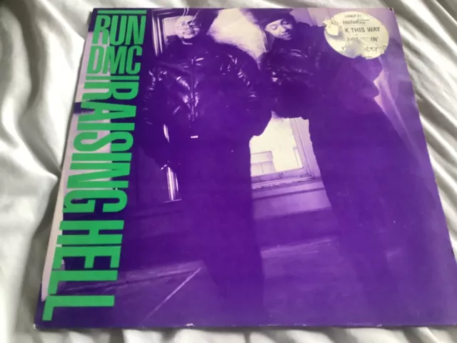 Run Dmc Raising Hell Old Schoop Hip Hop Vinyl Lp