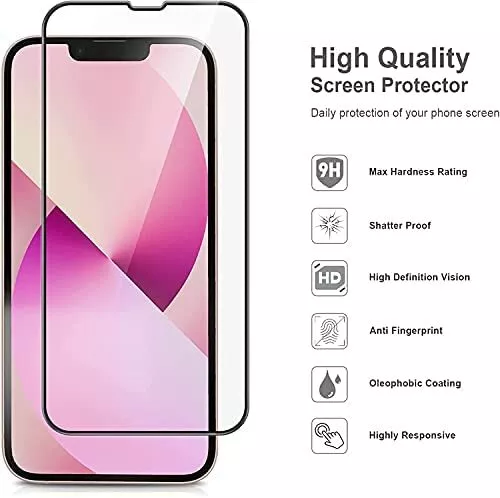 3D Full Tempered Glass Cover Screen Protector iphone 15 14 11  Xr X Pro Max Plus