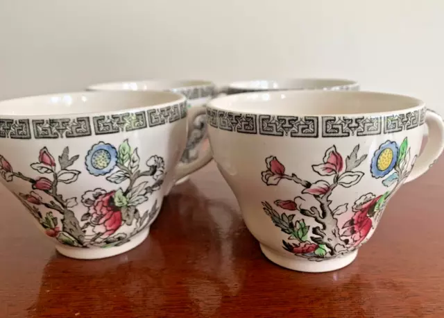 Vintage  Johnson Brothers "Indian Tree"  - Tea Cup x 4