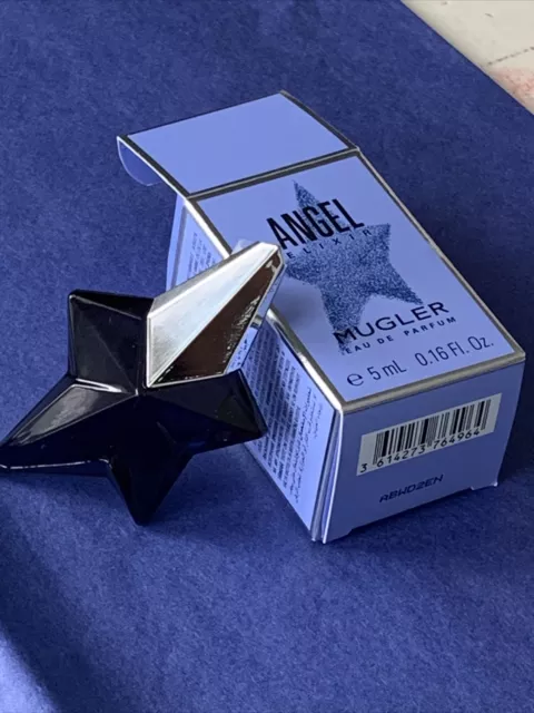 New 2023 Miniature  Angel Elixir De Mugler Eau De Parfum 5Ml New