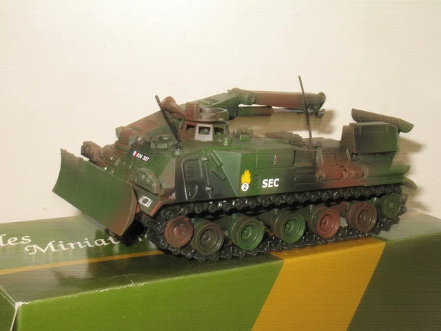 SOLIDO CHAR BLINDE Amx 30 T Vehicule Militaire Miniature Ancien 1/1965