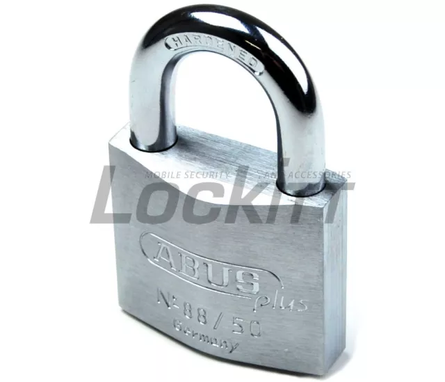 ABUS 88/50 Padlock 3/8" - 10mm shackle - Plus Key System - Made in Germany