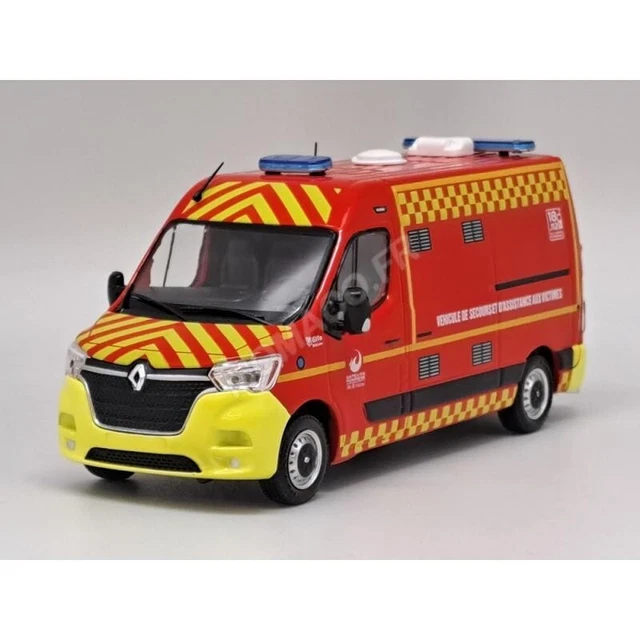 ELIGOR 114947 Masstab: 1/43 | RENAULT MASTER VAN VSAV 130 VEHICULE DE