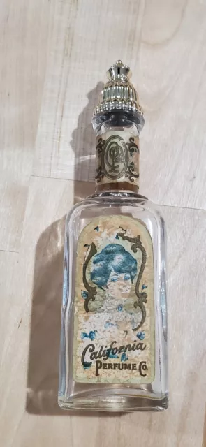 Vintage AVON Bottle 1976 90th Anniversary Keepsake Perfume Empty