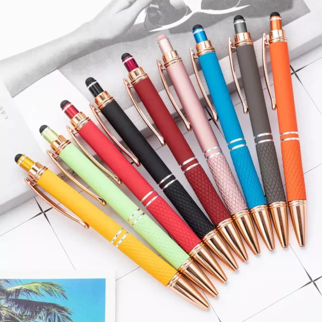 Touch Pen Kugelschreiber mit Persönlicher Gravur  Kuli  Druckkugelschreiber