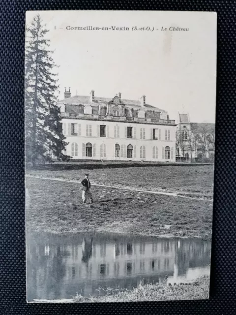 CPA 95 CORMEILLES-EN-VEXIN - Le Château