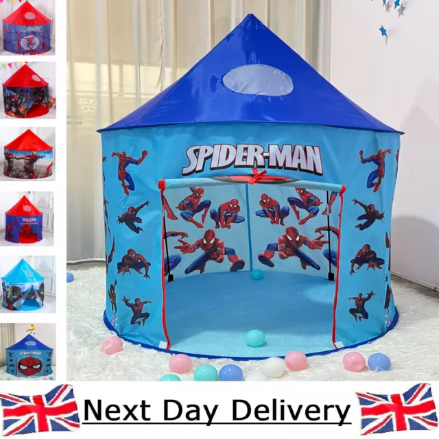 Kids Play Tent ~ Marvel Avengers Iron-man Spiderman Heroes playhouse Toys Gifts