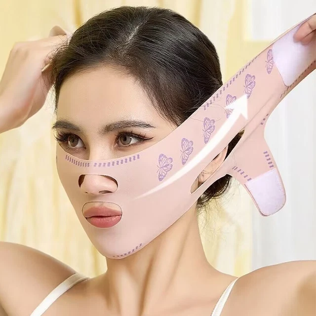 Facial Slimming Face Lift Up Band Mask Reduce Double Chin V-Line Shaping Band Wa