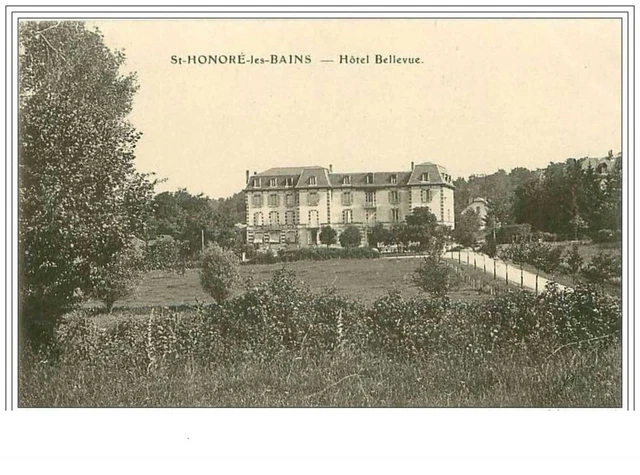 58.Saint Honore Les Bains.hotel Bellevue