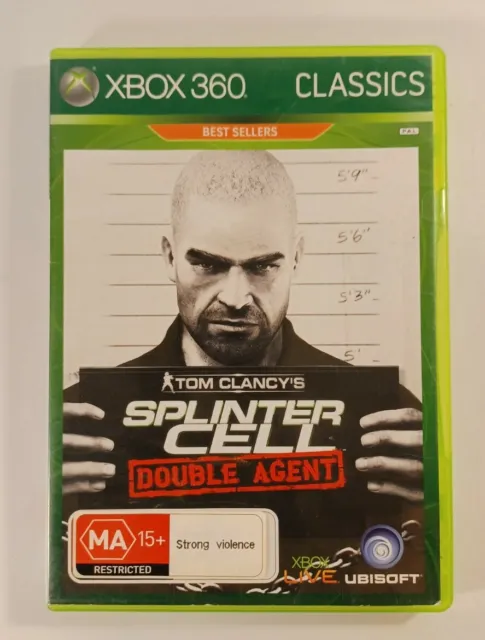 Tom Clancy's Splinter Cell: Double Agent W/ Manual Xbox 360 PAL VGC Free Postage