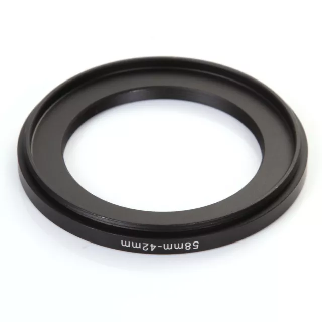 62mm-52mm DSLR Camera Lens Filter Step Down Ring 62-52 Adapter 62mm to 52mm Hood