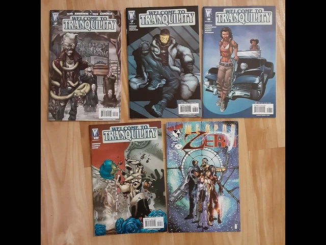 Wildstorm Welcome to Tranquility 2 7 8 10 Top Cow Weapon Zero 9 comic lot