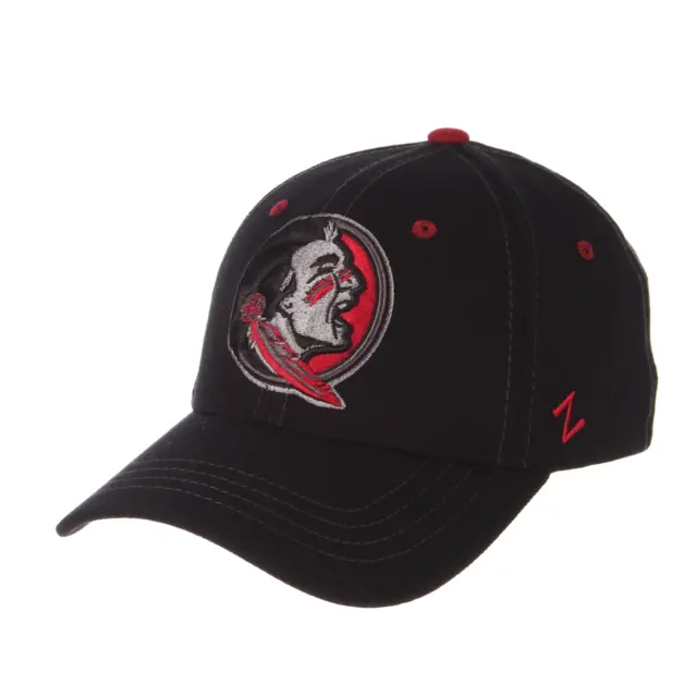 NCAA Florida State Seminoles FSU Cap Zephyr Black Element Collection Men's Hat