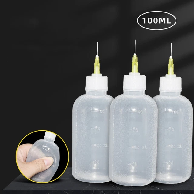 Plastic Bottles Glue Bottles Refillable Repairs Reusable Needlepoint Paly