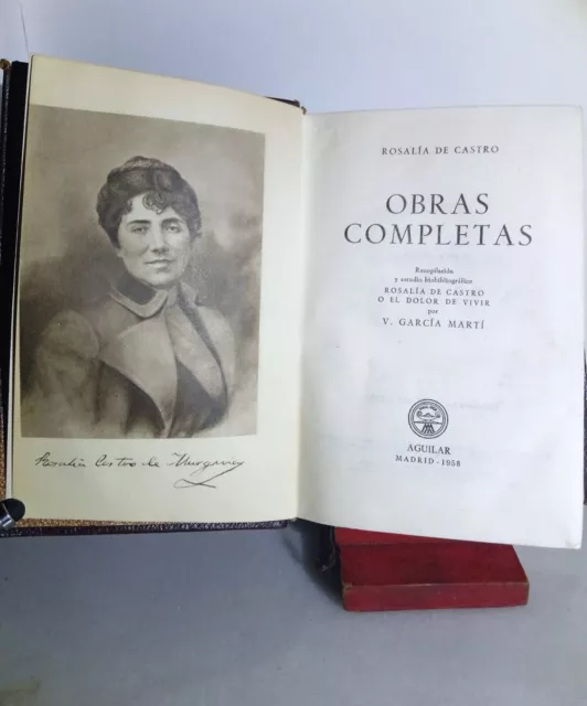 Rosalía de Castro - Obras completas. 1958. Editorial Aguilar