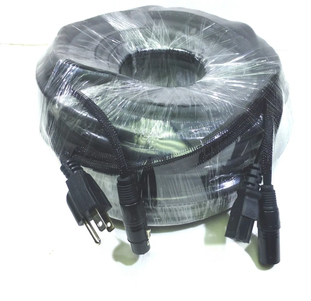 Cavo Combinato XLR DMX / PowerCon Da 5mt Per Alimentazione Teste Mobili