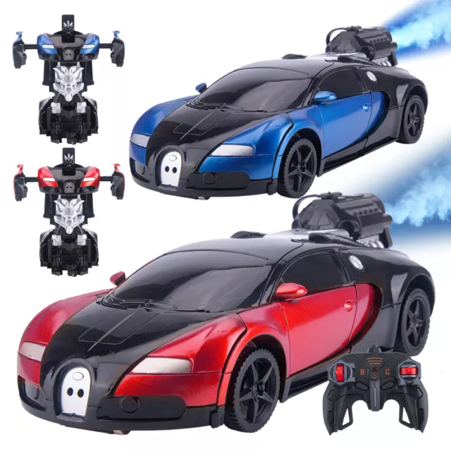 Transformer RC Robot Car Remote Control Kids Boys Toy B-Day Gift AU Stock