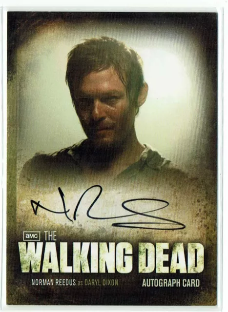 The Walking Dead Season 2 Autograph Card A5 Norman Reedus as Daryl Dixon