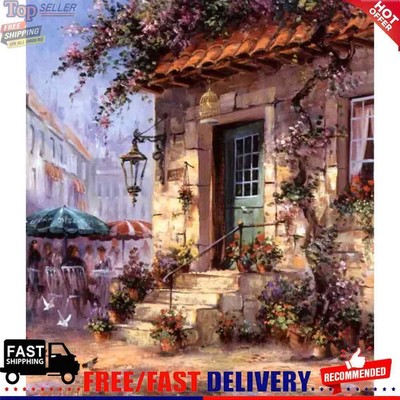 per la decorazione della casa IHGWE 25 cm x 25 cm Kit per pittura fai da te con numeri 