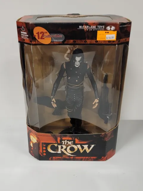 The Crow 12" action figure 2000 McFarlane Toys Movie Maniacs 2 Eric Draven NEW