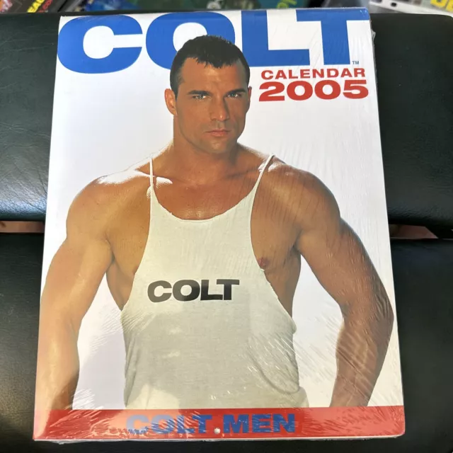 COLT MEN CALENDAR 2005 GAY Art Man Photo Male Beefcake Sealed 47.50