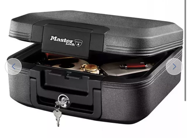 Master Lock Fireproof Security Safe Fire & Water resistant Medium - LCHW20101