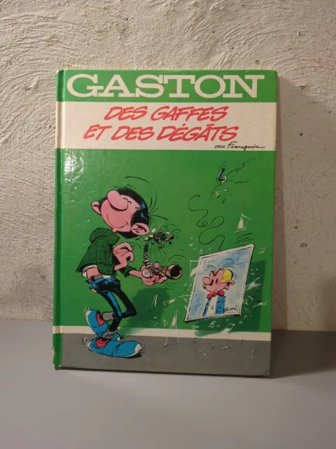 Gaston Lagaffe N° 7 des gaffes et des dégâts Édition  Dupuis 1977