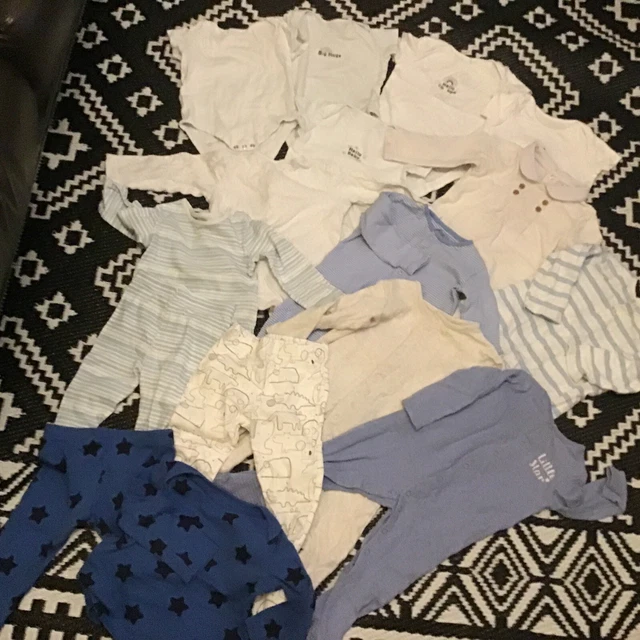 large bundle of baby  clothes age 6/12 months