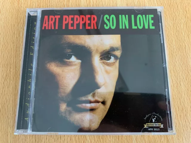 Analogue Productions SACD Art Pepper - So in love, neuwertig, near mint