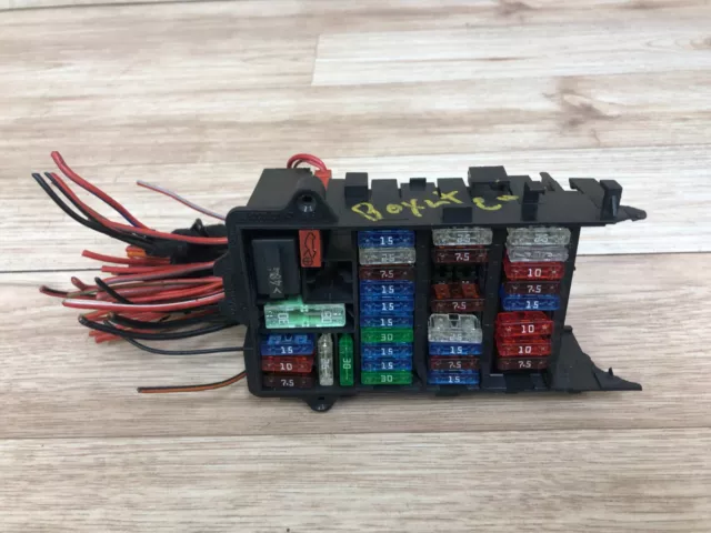Porsche Boxster Oem Front Sam Fuse Box Relay Fuses Holder Carrier 05-08 2