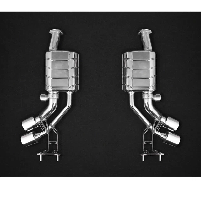 Capristo Mercedes G63AMG 4.0L V8 BiTurbo W464 2019+ Valved Mufflers with CES-3