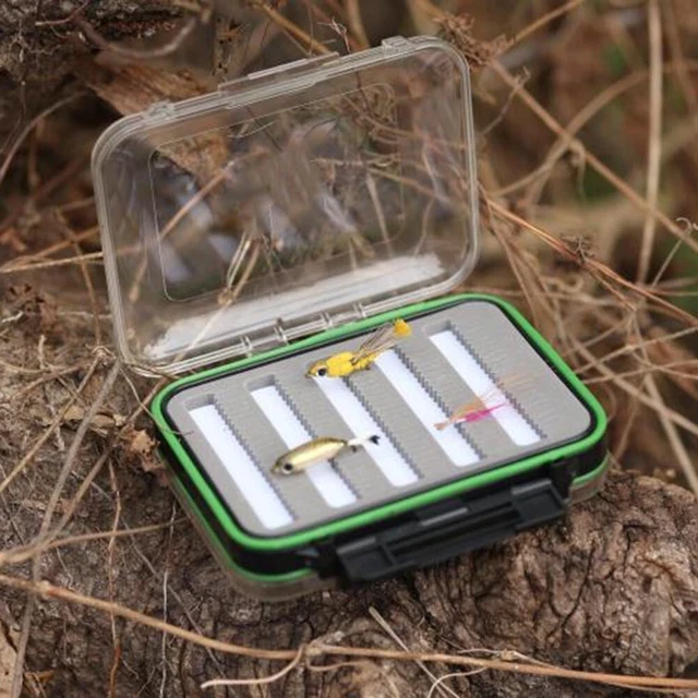Pêche Boite Matériel Double Côtés Accessoires Mouche Leurre de
