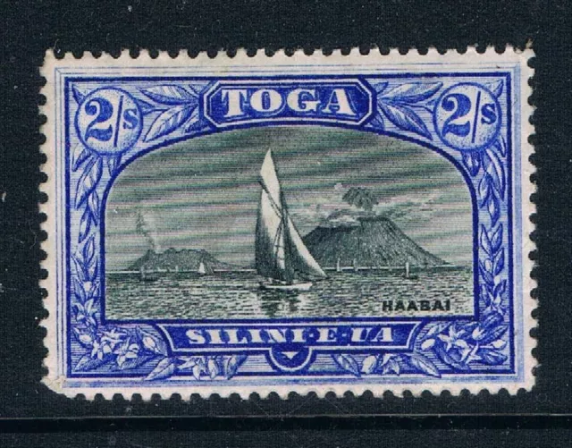 Tonga 1897 - 2sh Ansicht Von Haapai  wmk upright & Sideways- Sc 50v [ Sg 51v ]