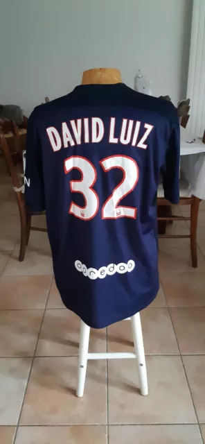 Paris Saint-Germain Poupluche PSG - David Luiz - Collection Officielle  Taille 25 cm