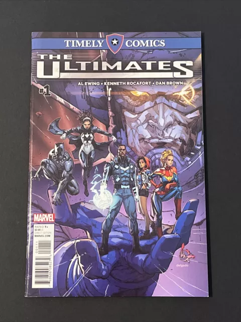 Timely Comics The Ultimates  #1 NM 2016 Marvel Comics 1st Ayo