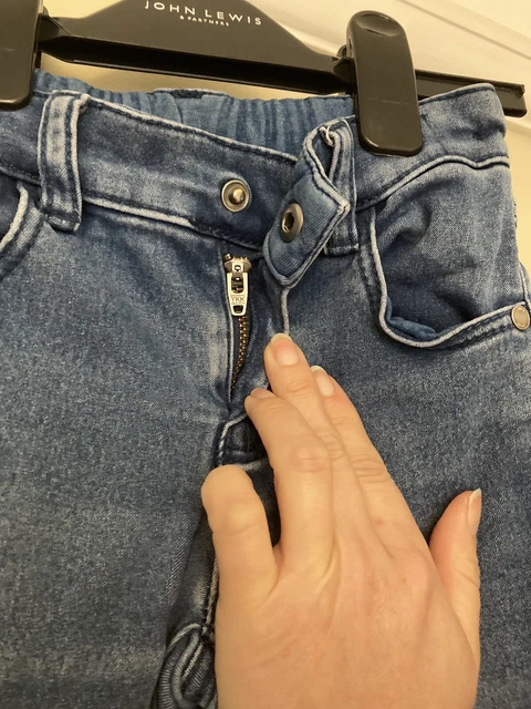 Gonna jeans pacchetto ragazza ragazzo unisex età 4-5 mini fondo next jojo mamma bebè corde 7