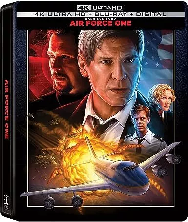 New Air Force One: 25th Anniversary (UHD + Blu-ray + Digital + Steelbook)