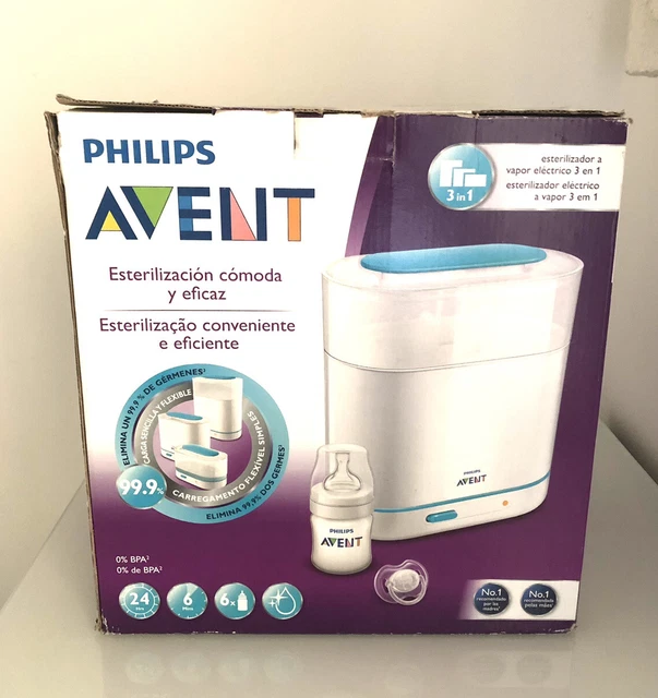 Philips Avent Elektrischer 3-in-1-Dampfsterilisator Sehr Guter Zustand